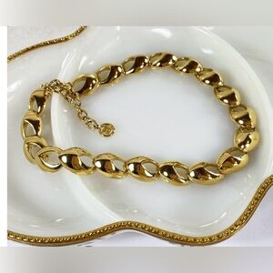 Givenchy Couture Gold Link Necklace